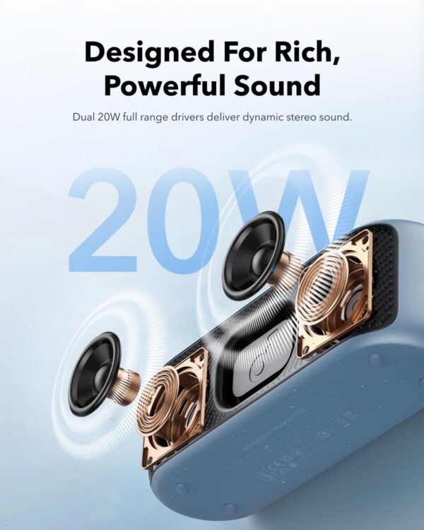 اسپیکر بلوتوثی انکر 100 Anker Soundcore Motion مدل A3133 - تصویر 4