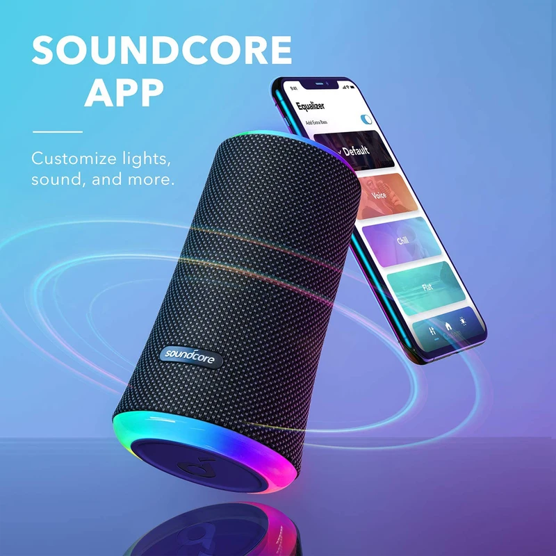 اسپیکر بلوتوثی انکر Anker Soundcore Flare2 مدل A3165.6 اسپیکر بلوتوثی انکر Anker Soundcore Flare2 مدل A3165 - تصویر 6