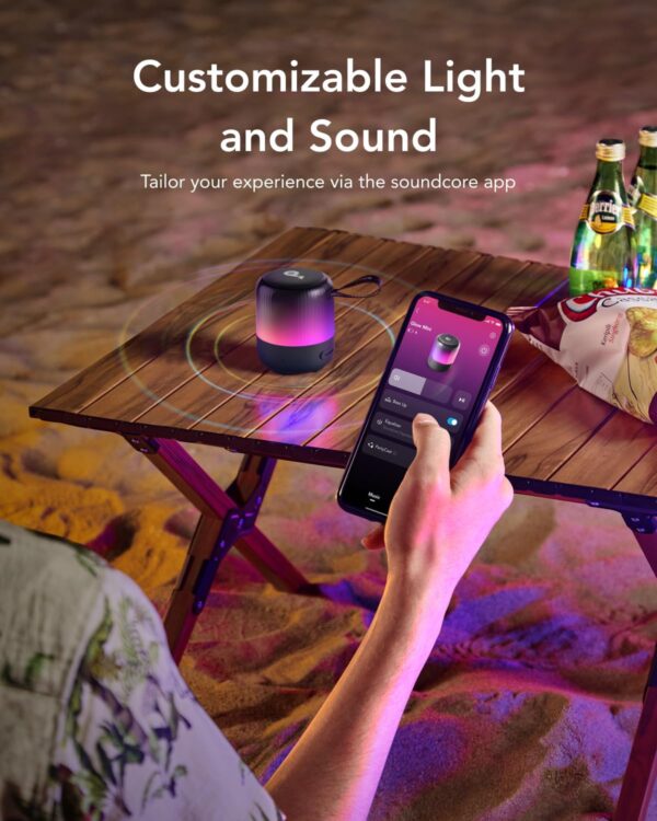 اسپیکر بلوتوثی انکر Anker Soundcore GLOW Mini مدل A3136