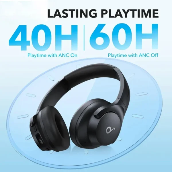 هدفون بلوتوثی انکر Anker Soundcore Q20i ANC Hybrid مدل A3004 - تصویر 3