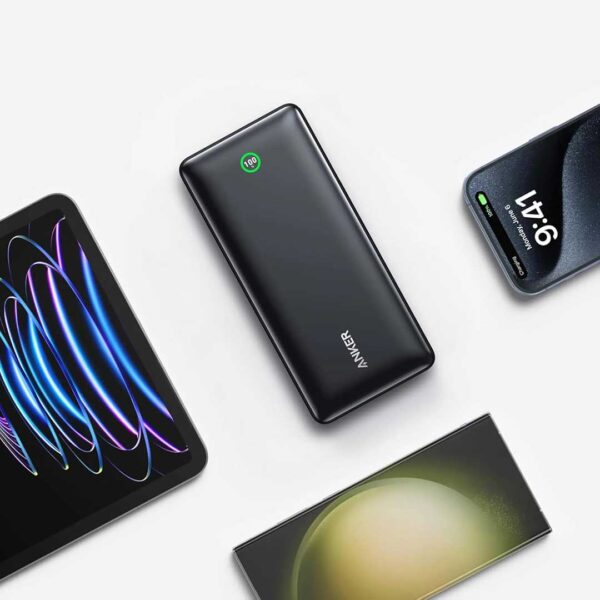 پاور بانک انکر Anker Power Bank 20000mAh 30W Portable Charger with USB-C Cable مدل A1387 - تصویر 5
