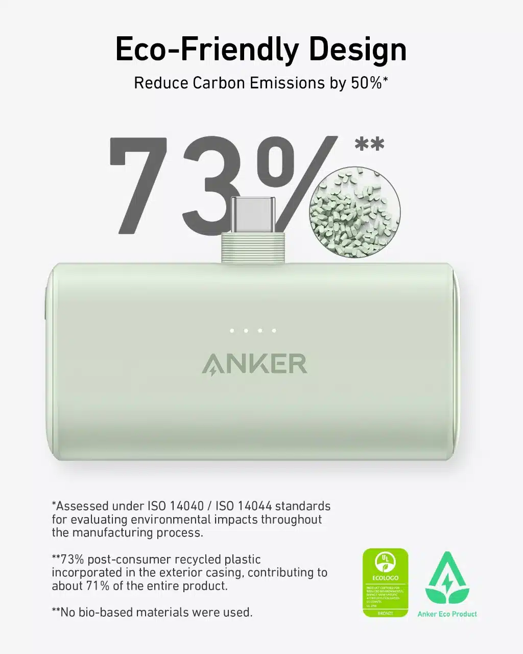 پاوربانک انکر Anker Nano Power Bank 22.5W USB-C Connector مدل A1653.5 پاوربانک انکر Anker Nano Power Bank 22.5W USB-C Connector مدل A1653 - تصویر 6
