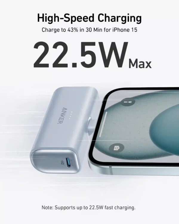 پاوربانک انکر Anker Nano Power Bank 22.5W USB-C Connector مدل A1653 - تصویر 10