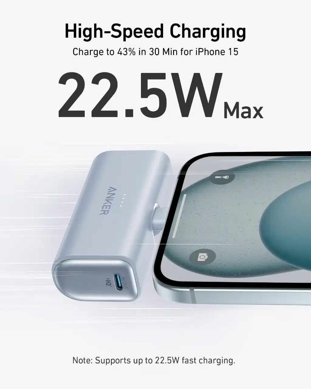 پاوربانک انکر Anker Nano Power Bank 22.5W USB-C Connector مدل A1653.9 پاوربانک انکر Anker Nano Power Bank 22.5W USB-C Connector مدل A1653 - تصویر 10