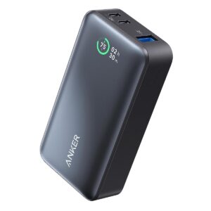 پاوربانک انکر ۱۰۰۰۰ میلی امپر با خروجی 30 وات Anker 533 Power Bank مدل A1256
