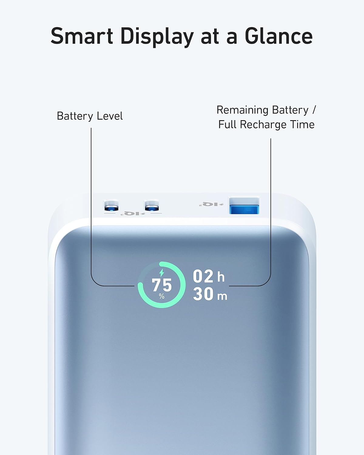پاوربانک انکر ۱۰۰۰۰ میلی امپر با خروجی 30 وات Anker 533 Power Bank  مدل A1256 پاوربانک انکر ۱۰۰۰۰ میلی امپر با خروجی 30 وات Anker 533 Power Bank مدل A1256