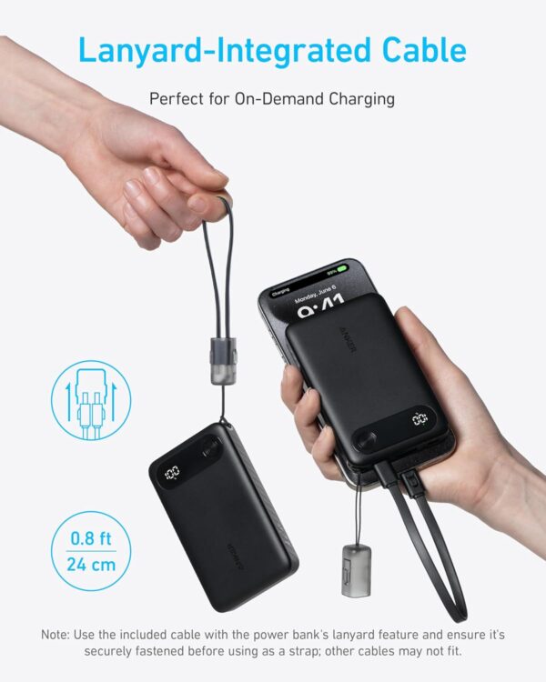 پاوربانک انکر ۱۰۰۰۰میلی آمپر انکر Anker Powercore Power Bank 10000mAh 22.5W مدل A1257 - تصویر 3