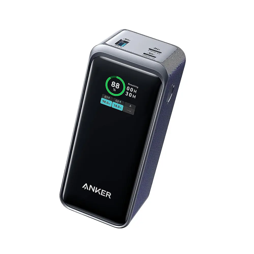 پاوربانک انکر ۱۳۰ واتی با ظرفیت ۱۲۰۰۰میلی آمپر Anker Power Bank (PowerCore 12K) مدل A1335 پاوربانک انکر ۱۳۰ واتی با ظرفیت ۱۲۰۰۰میلی آمپر Anker Power Bank (PowerCore 12K) مدل A1335
