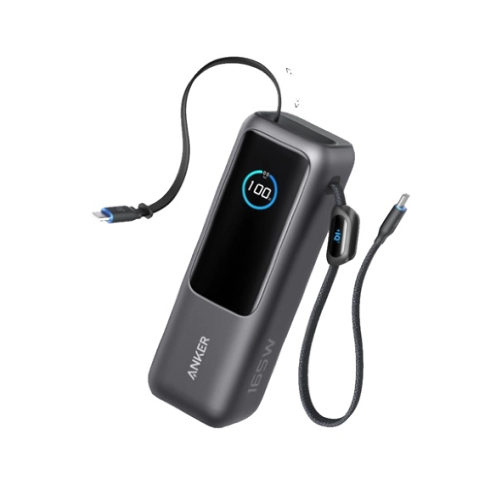 پاوربانک انکر ۲۵۰۰۰ میلی آمپر ۱۶۵ وات Anker Zolo PowerBank 25K 165W Built-In USB-C مدل A1695.2 پاوربانک انکر ۲۵۰۰۰ میلی آمپر ۱۶۵ وات Anker Zolo PowerBank 25K 165W Built-In USB-C مدل A1695 - تصویر 3