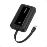 پاوربانک انکر ۳۰ واتی با ظرفیت ۱۰۰۰۰ میلی آمپر Anker Zolo Power Bank Built-in USB-C Cable مدل A1688