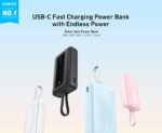 پاوربانک انکر ۳۰ واتی با ظرفیت ۱۰۰۰۰ میلی آمپر Anker Zolo Power Bank Built-in USB-C Cable مدل A1688 - تصویر 5