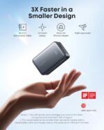 پاوربانک انکر ۴۵ واتی ۱۰۰۰۰ میلی آمپر Anker PowerBank 737 10K 45W Built-In USB-C Cable مدل A1638 - تصویر 5