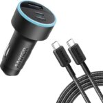 شارژر فندکی انکر Anker 335 Car Charger 67W Cable USB-C to USB-C مدل B2736