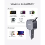 شارژر فندکی انکر Anker USB-C Car Charger 75W Compact 2-Port مدل A2738 - تصویر 4