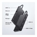 هاب انکر 9 پورت نسل پنجم انکر Anker 552 USB-C Hub 9-in-1 مدل A8373 - تصویر 4