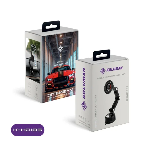 هولدر موبایل مگنتی وکیومی کلومن مدل KOLUMAN K-HD103 - تصویر 3