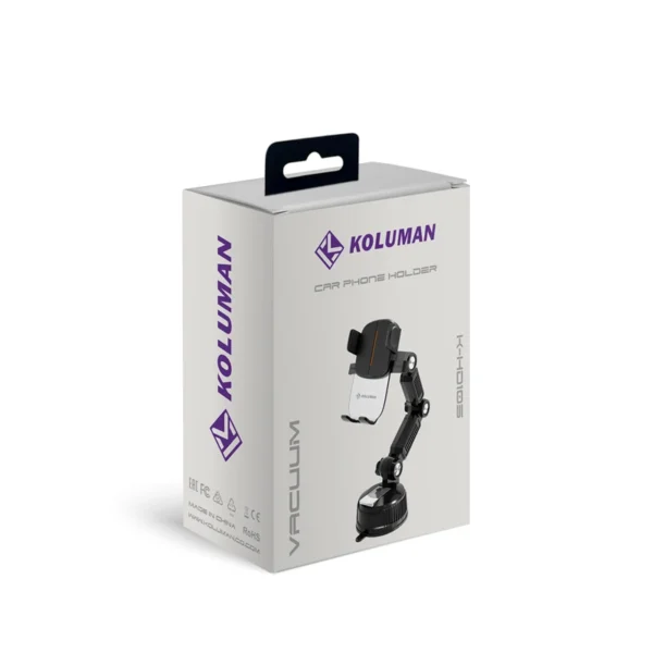 هولدر موبایل گیره ای مکشی کلومن مدل KOLUMAN K-HD105 - تصویر 2