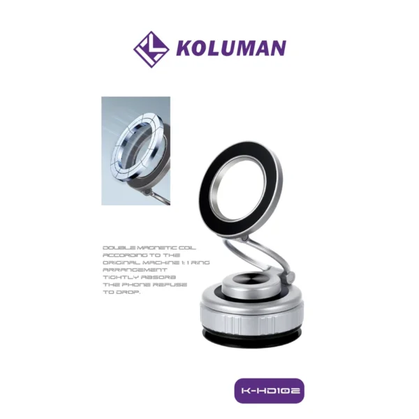 هولدر مکشی مگنتی کلومن مدلKOLUMAN K-HD102 - تصویر 2