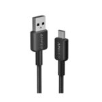 کابل USB-A به USB-C انکر Anker 322 USB-A to USB-C Cable مدل A81H5 با طول 90 سانتی‌متر