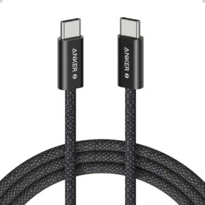 کابل شارژ انکر Anker Zolo USB-C to USB-C 180CM Cable Fast Charging 240W مدل A8060