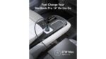شارژر فندکی انکر Anker USB-C 335 Car Charger 67W Compact 3-Port  مدل A2736 - تصویر 2