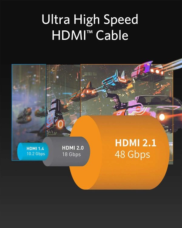 کابل انکر HDMI به Ultra High Speed- HDMI طول 200 سانتی متر – مدل A8743 - تصویر 4