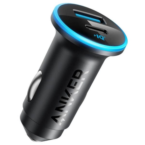 شارژر فندکی انکر 323 Car Charger 52.5W Compact 2-Port مدل A2735 - تصویر 4