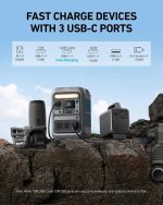 نیروگاه همراه انکر Anker SOLIX C300X (AC PLUG) 288Wh A1723 - تصویر 8