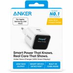 شارژر دیواری هوشمند 45 وات انکر Anker Nano Charger 45W Smart Display A121DG – گلوبال