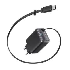 شارژر انکر با کابل متصل Anker Nano USB C Charger Block 35W Max 2 مدل A2658