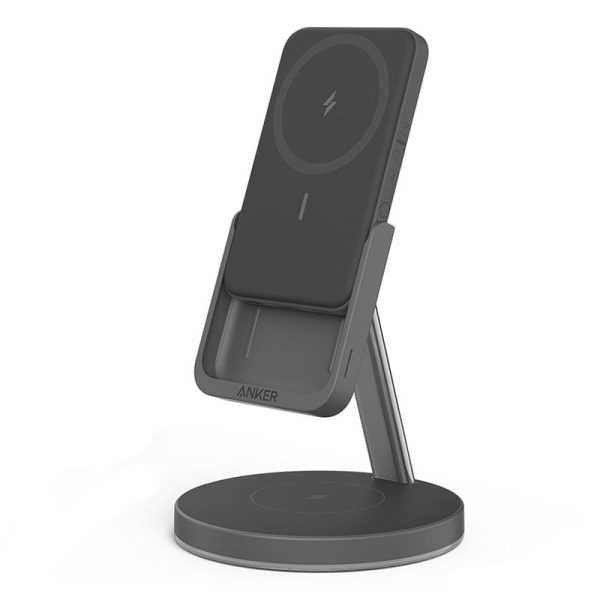 شارژر بی سیم و پاوربانک مگنتی انکر مدل B25A72 نسل 6 Magnetic Wireless Charger - تصویر 2