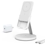 شارژر بی سیم و پاوربانک مگنتی انکر مدل B25A72 نسل 6 Magnetic Wireless Charger